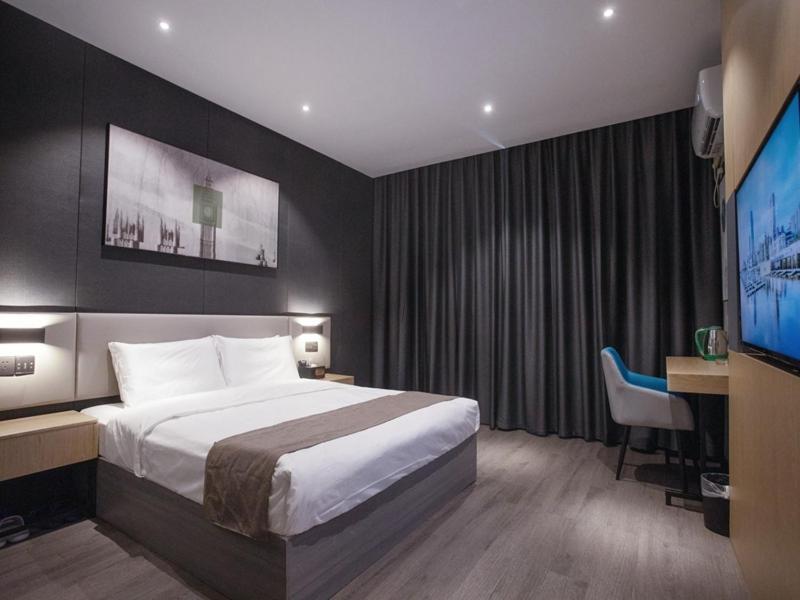 Thank Inn Chain Hotel Hunan Huaihua Hecheng District South High Speed Rail Station Exterior photo